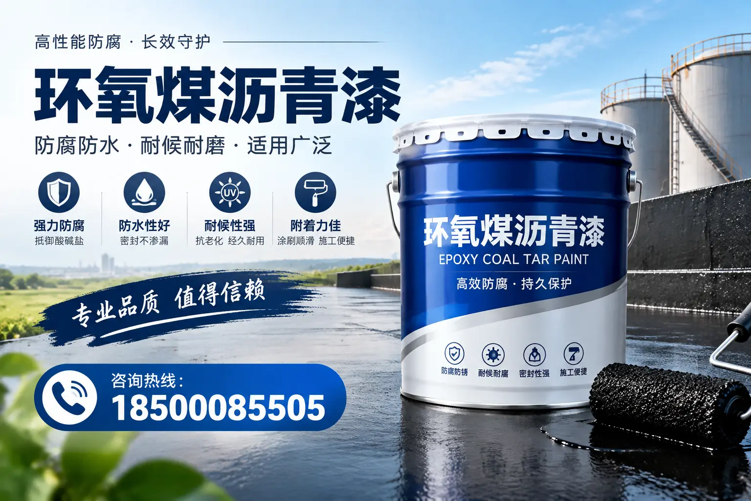 环氧煤沥青漆与油漆的区别，庆云消费者最关心的问题